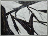 Hanging Art Painting With Champagne Border Frame