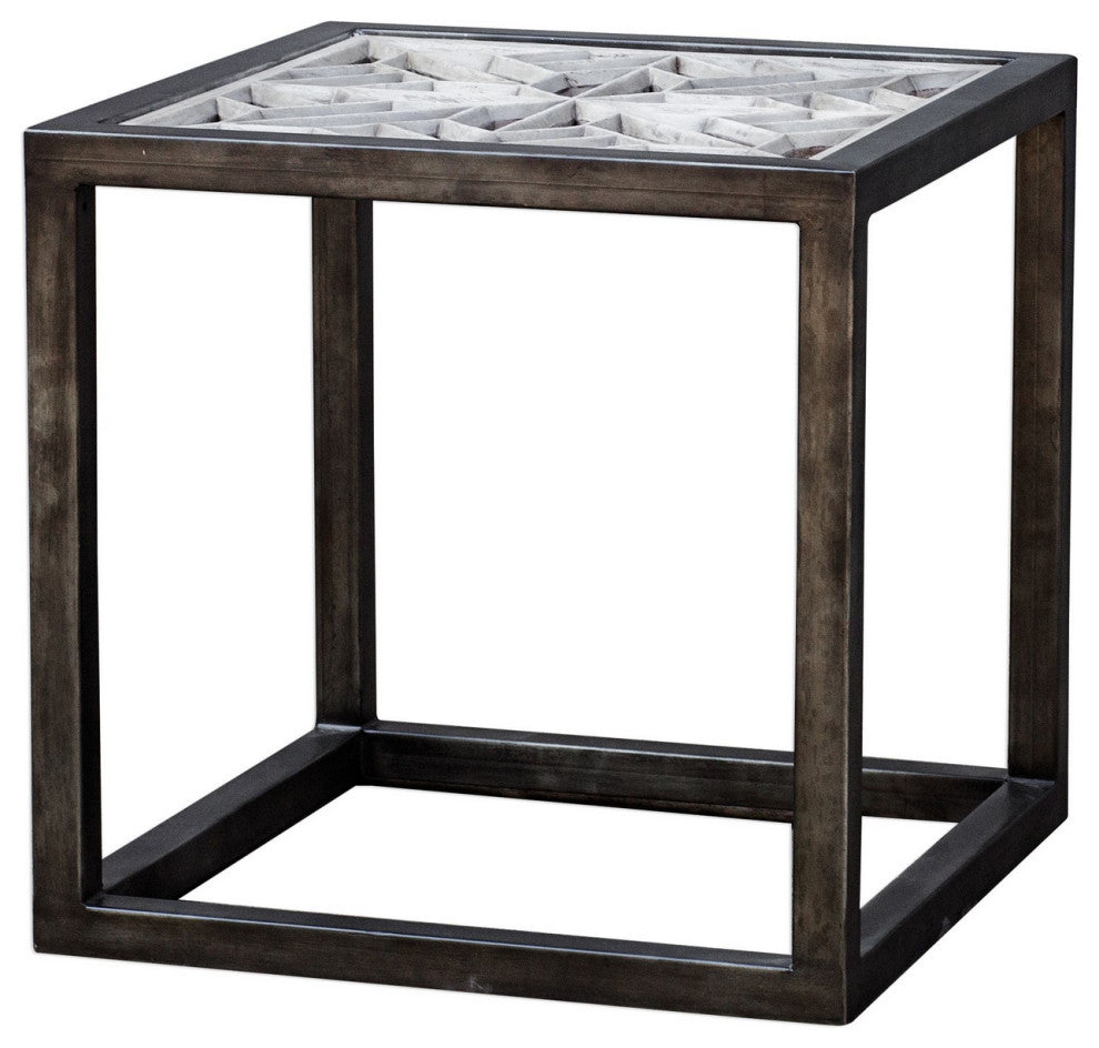 Uttermost UT-25840 End Table from the Baruti