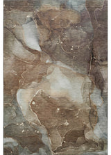 Premium Machine Washable Mayfield AMF522 Brown 10' x 14' Rug
