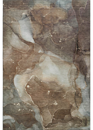 Premium Machine Washable Mayfield AMF522 Brown 10' x 14' Rug