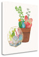 "Succulent Garden III" By Wild Apple Portfolio, Giclee on Gallery Wrap Canvas