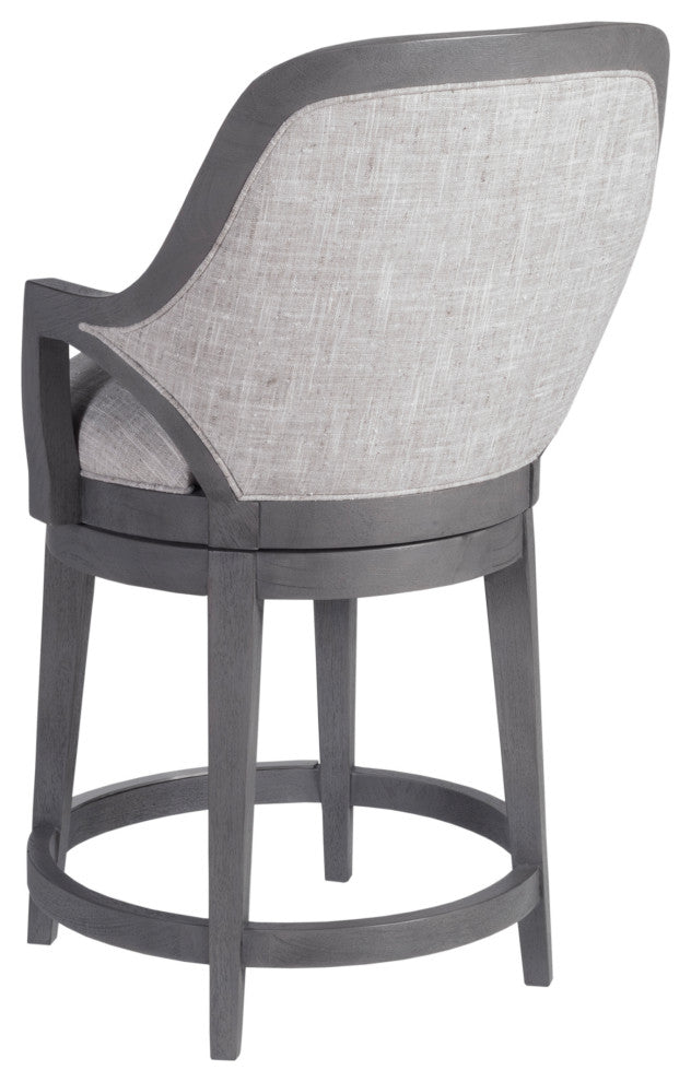 Appellation Upholstered Swivel Counter Stool