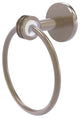 Clearview Towel Ring with Dotted Accents, Antique Pewter