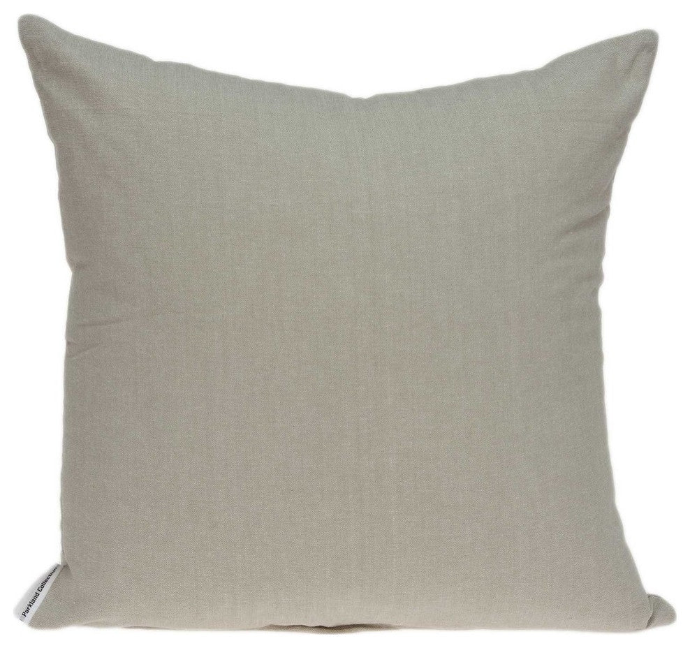 20" X 7" X 20"  Charming Transitional Beige Pillow Cover With Poly Insert