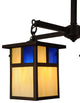 25W Hyde Park T Mission 4 LT Chandelier