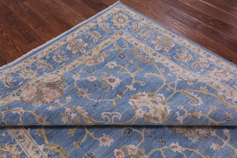 Hand-Knotted Persian Tabriz Wool Rug 6' 8" X 9' 8" Q10409