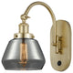 Innovations 918-1W-SG-G173-LED Fulton 1 Light 7" Sconce, Satin Gold