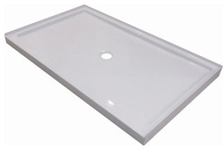 Miseno MNOSB6036C 60" x 36" Rectangular Shower Base - White