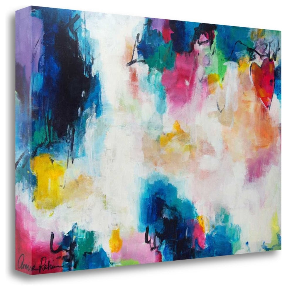 "Heart Of The Matter" By Amira Rahim, Giclee Print on Gallery Wrap Canvas