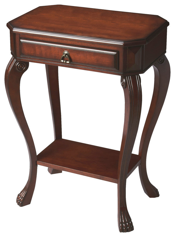 Channing Console Table, Dark Brown