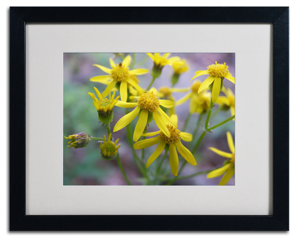 'Intriguing Dynasty' Matted Framed Canvas Art by Monica Fleet