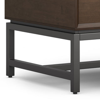Banting Solid Hardwood Lift Top Coffee Table, Walnut Brown