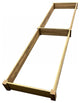 96" Premium Hardwood Long Vegetable Flower and Garden Bed