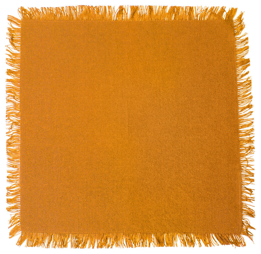 DII Assorted Pumpkin Spice Heavyweight Fringed Dishcloth, Set of 6