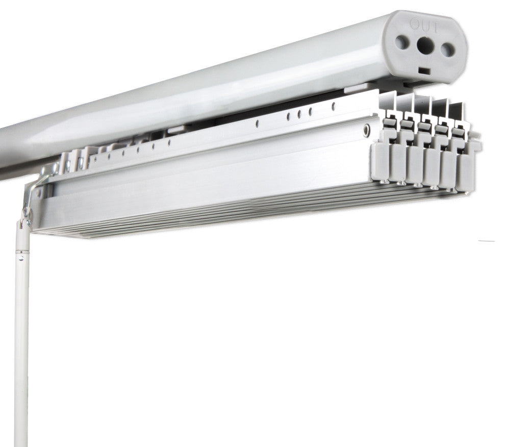 Scattered 6-Panel Track Extendable Vertical Blinds 98-130"W