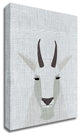 Mountain Goat by Annie Bailey Art, Print on Canvas, Ready to Hang