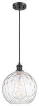 Innovations 516-1P-BK-G1215-10-LED 1-Light Mini Pendant, Matte Black