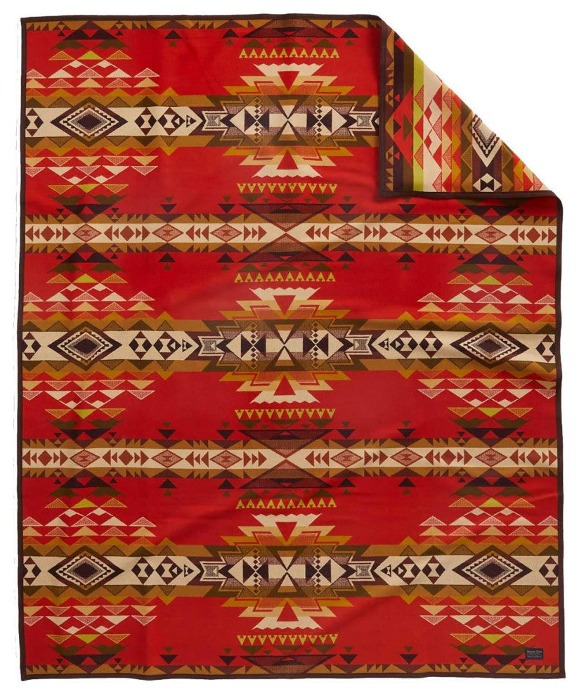 Pendleton Highland Peak Red Blanket