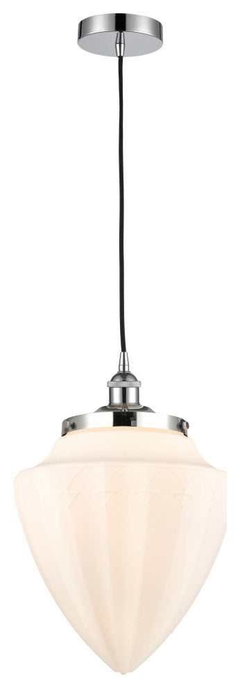 Innovations 616-1PH-PC-G661-12-LED 1-Light Mini Pendant, Polished Chrome