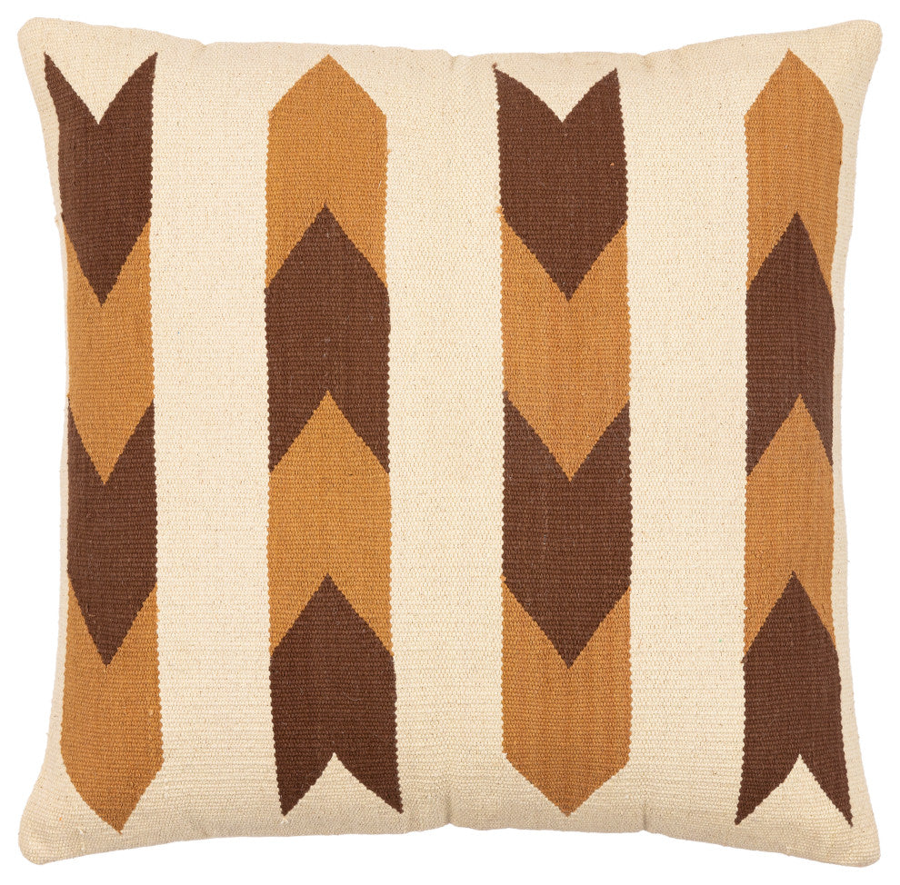 Surya Andrea Pillow Shell With Polyester Insert 22"H X 22"W Cream