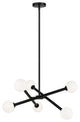 Matteo Lighting C64606BKOP Pendant, Black Finish