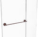 Que New 30" Shower Door Towel Bar, Antique Copper