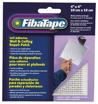 FibaTapeÂ® FDW6836-U Self Adhesive Wall & Ceiling Repair Patch, White