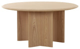 Modrest Masuda Modern Natural Ash Round Dining Table