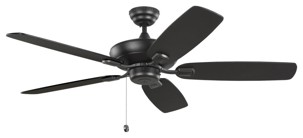 Generation Lighting Colony 52" Ceiling Fan Midnight Black