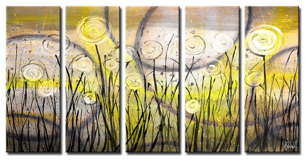 Painted Petals VI Canvas Art, 5-Piece Set