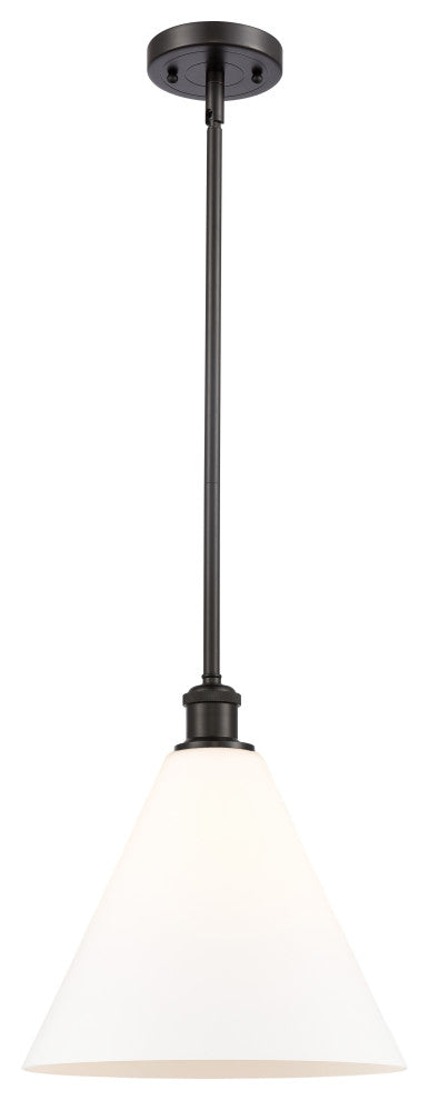Innovations 516-1S-OB-GBC-121-LED 1-Light Mini Pendant, Oil Rubbed Bronze