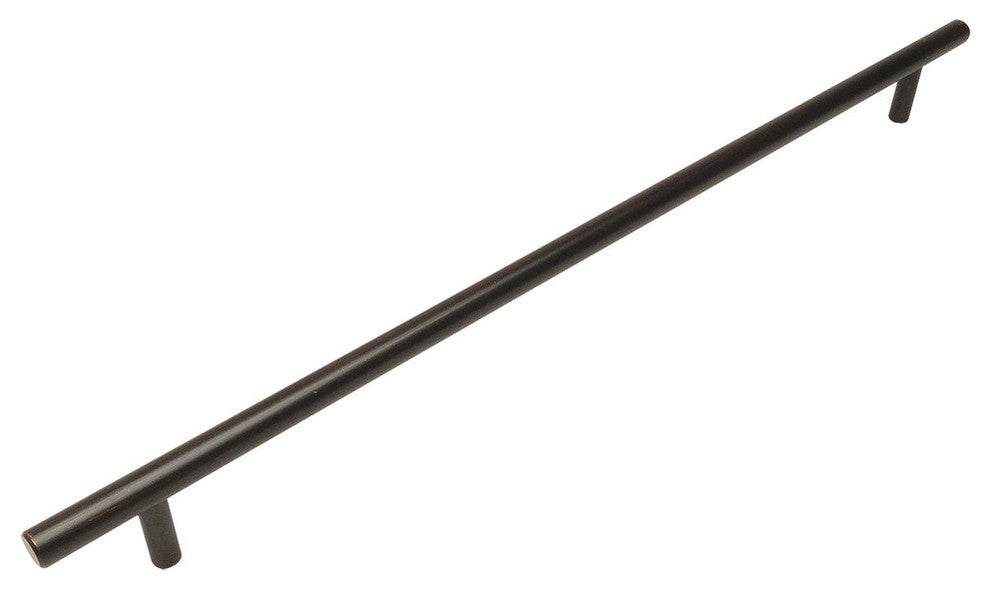 Cosmas 404-673ORB Oil Rubbed Bronze Slim Line Euro Style Cabinet Pull, Set of 5