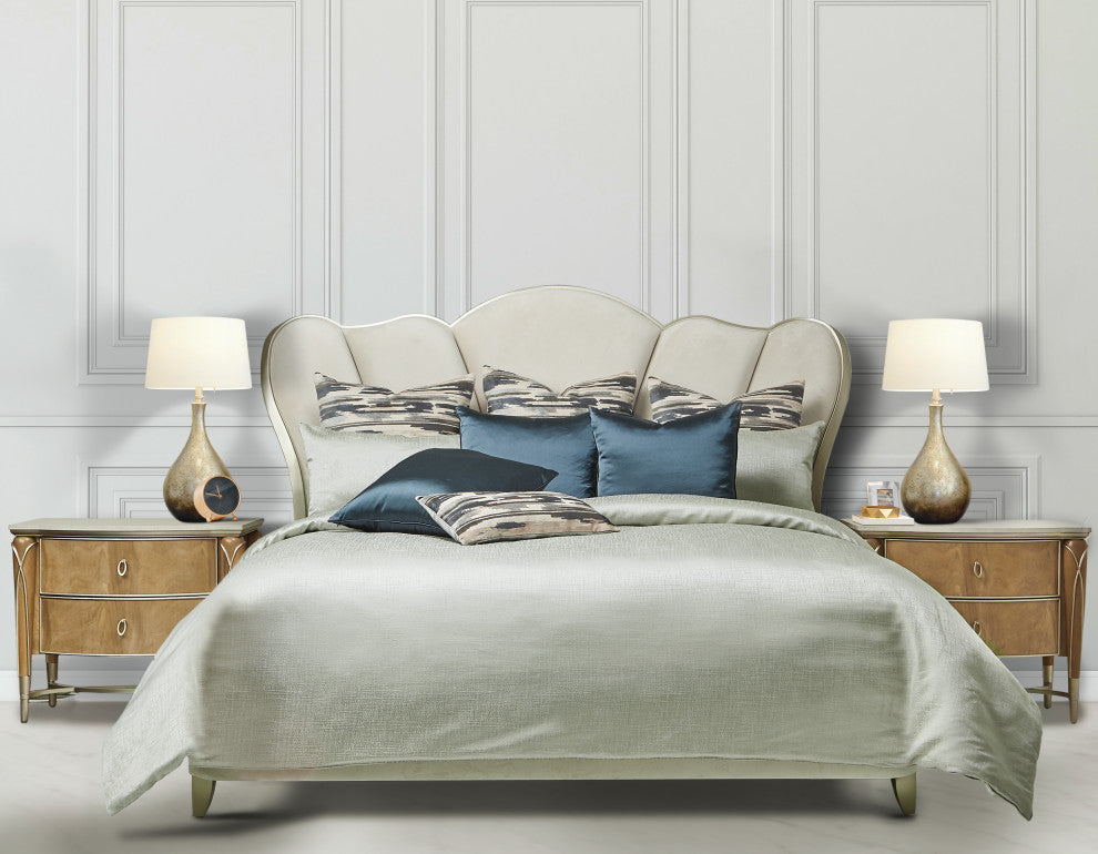 Valerie Comforter Set Mist, Queen