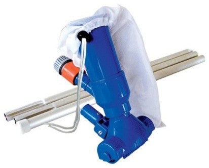 9.5" Blue Vacuum Head Kit With Filter Bag and Aluminium Pole