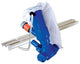9.5" Blue Vacuum Head Kit With Filter Bag and Aluminium Pole