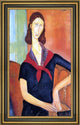 Amedeo Modigliani Jeanne Hebuterne Scarf