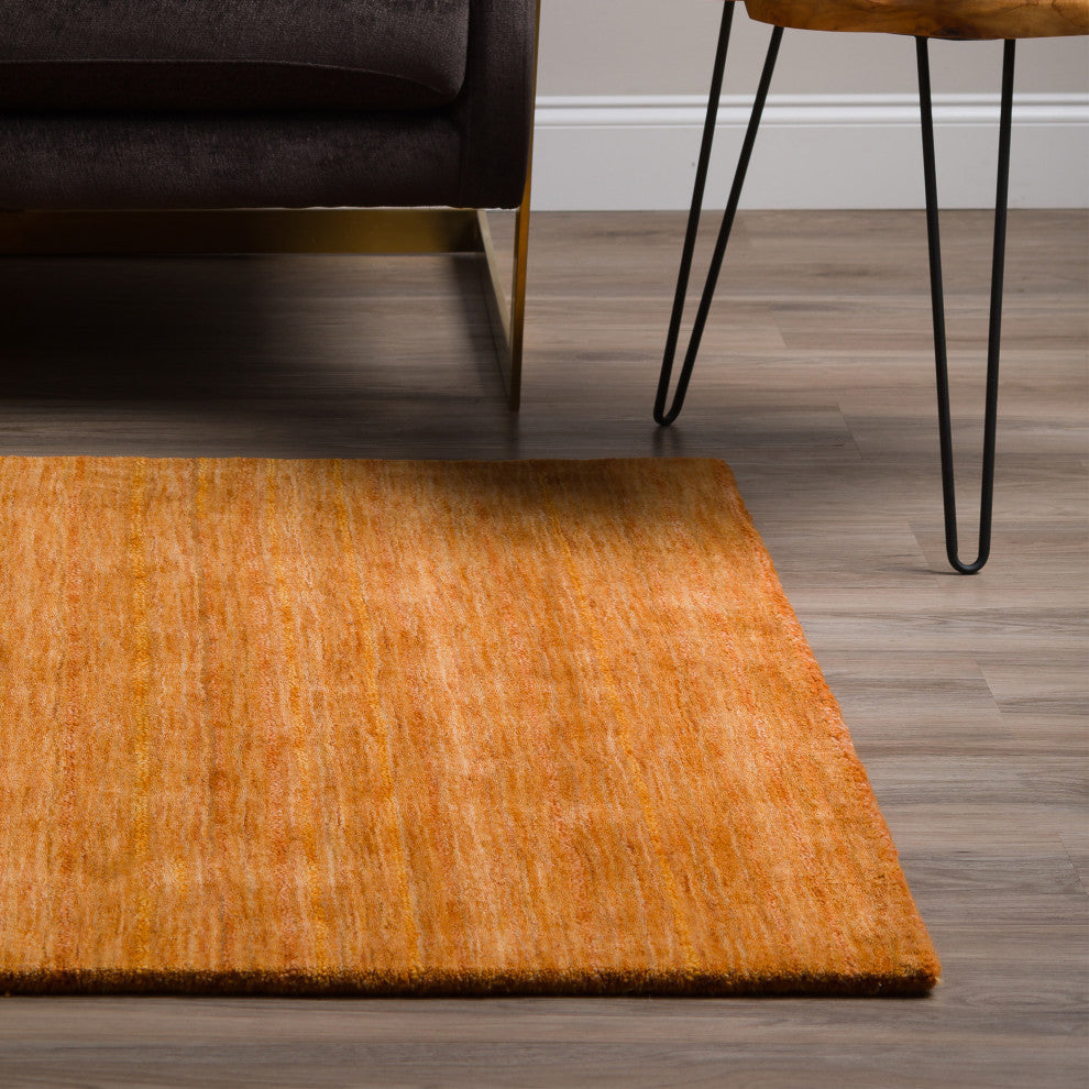 Rafia RF100 Mandarin 4' x 4' Round Rug