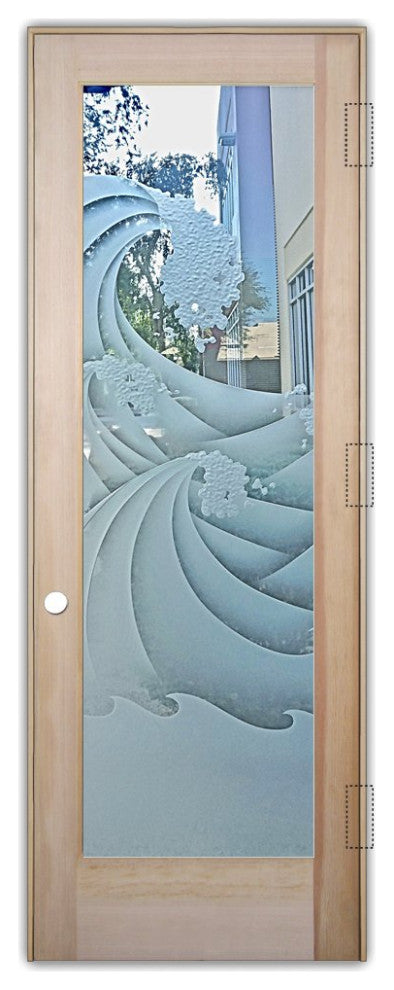 Interior Prehung Door or Interior Slab Door - High Seas - Douglas Fir (stain...