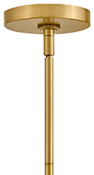 Fredrick Ramond Oberon Large Adjustable Single Tier Chandelier, Heritage Brass