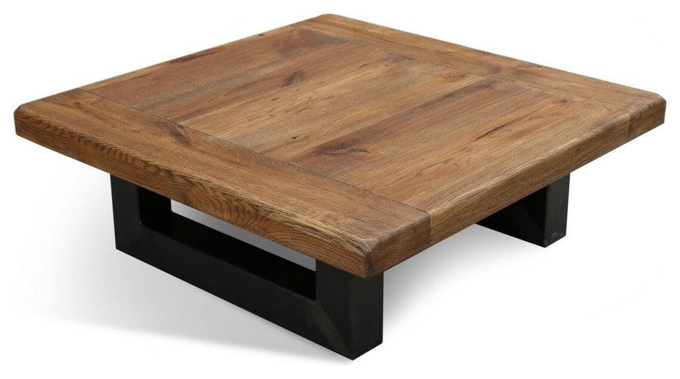 STYLE-UMI Solid Wood Coffee Table