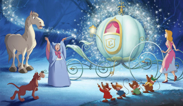 Cinderella Carriage Mural