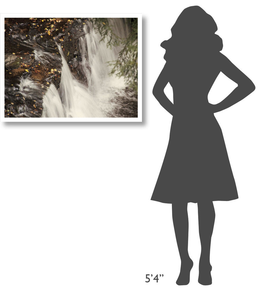 "Mosquito Falls I" Digital Paper Print by Laura Marshall, 34"x26"