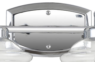 Orleans Iron LED Vanity Light, Chrome, 2 Bulb