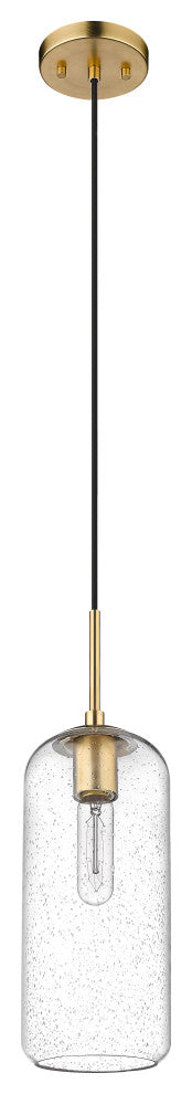 Zlite 738P17-HBR 1-Light Pendant, Seedy