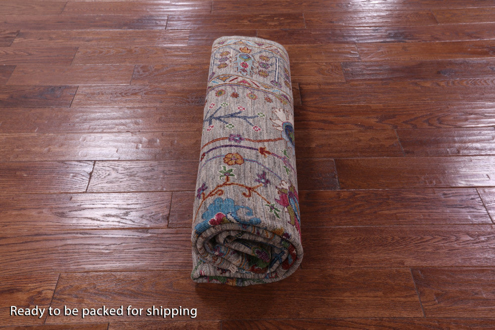 5' 7" X 7' 10" Persian Tabriz Handmade Wool Rug Q9841