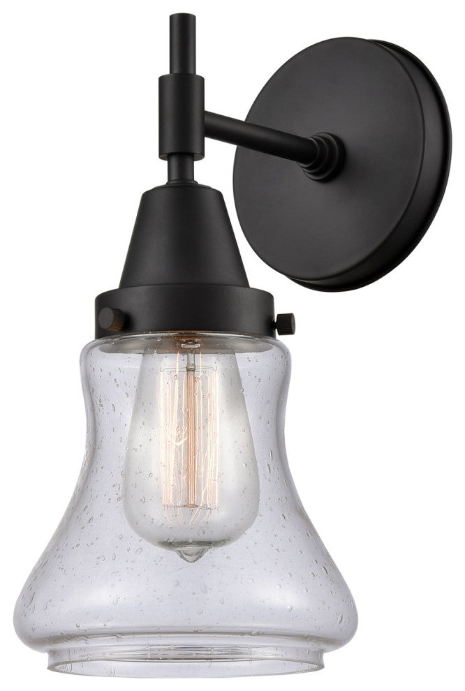INNOVATIONS LIGHTING 447-1W-BK-G194-LED Caden 1 Light 9 inch Sconce