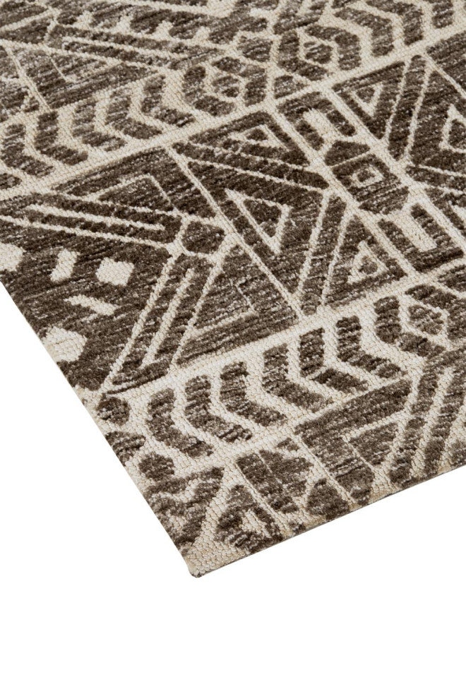 Weave & Wander Oliena Charcoal 2'x3' Power Loomed Area Rug