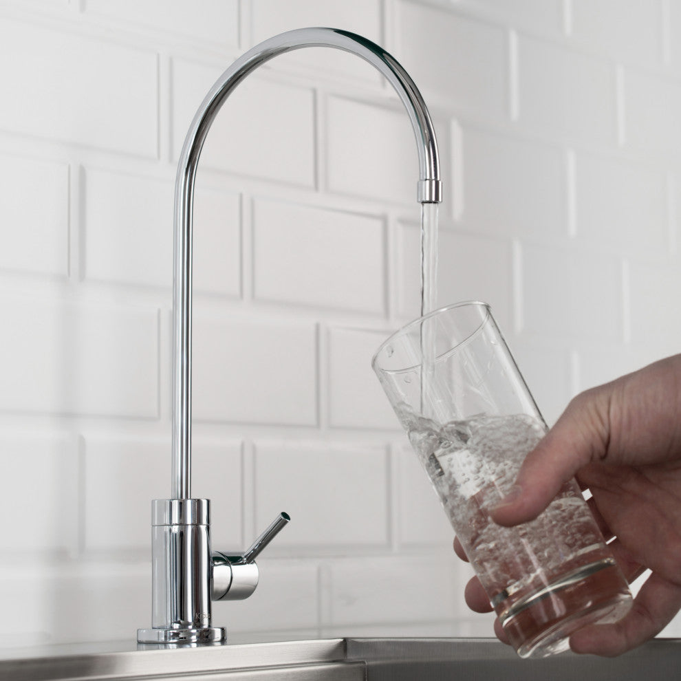 Purita Drinking Water Dispenser Beverage Kitchen Faucet, Chrome