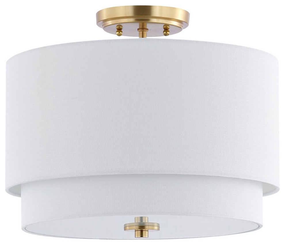 Safavieh Laconia Flush Mount Gold Base