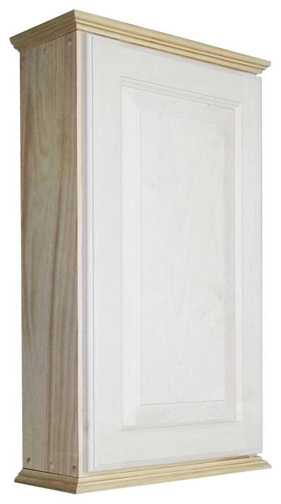 Angela On the Wall Unfinished Cabinet 25.5h x 15.5w x 3.25d